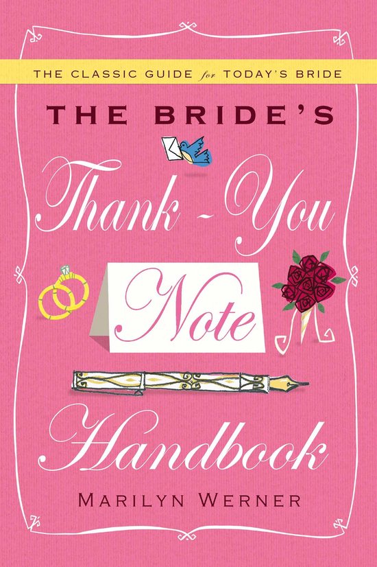 The Bride's Thank-You Note Handbook - cover