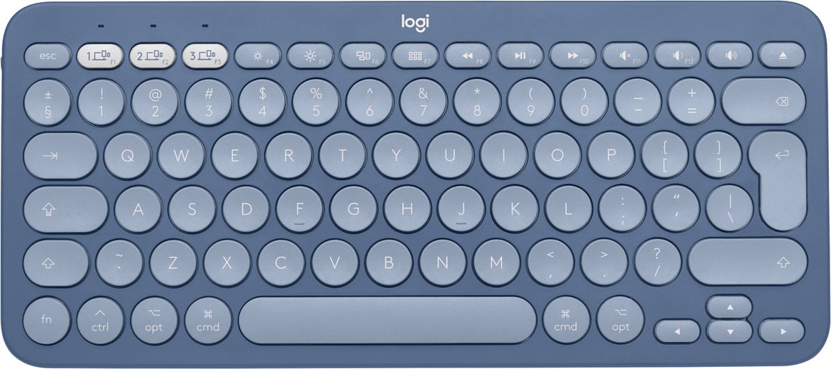 Logitech K380 - Draadloos Bluetooth Toetsenbord - Qwerty - Blueberry