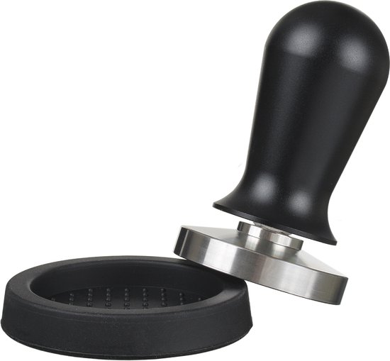 scarlet espresso Tamper "Perfetto" voor barista; gekalibreerd tot 35