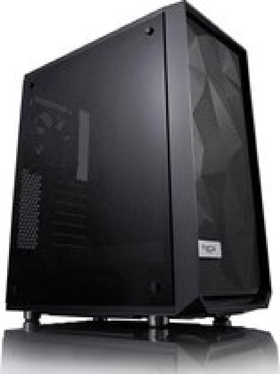 FRACTAL DESIGN PCbehuizing Meshify C Blackout gehard glas