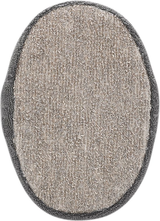 Coral 3-Pack Oval Bath Sponges - Soft & Gentle For Bath, Shower, And Cleaning