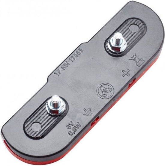 Dragerachterlicht Trelock LS613 Duo Flat - 50mm (Montageverpakking) — afbeelding 2