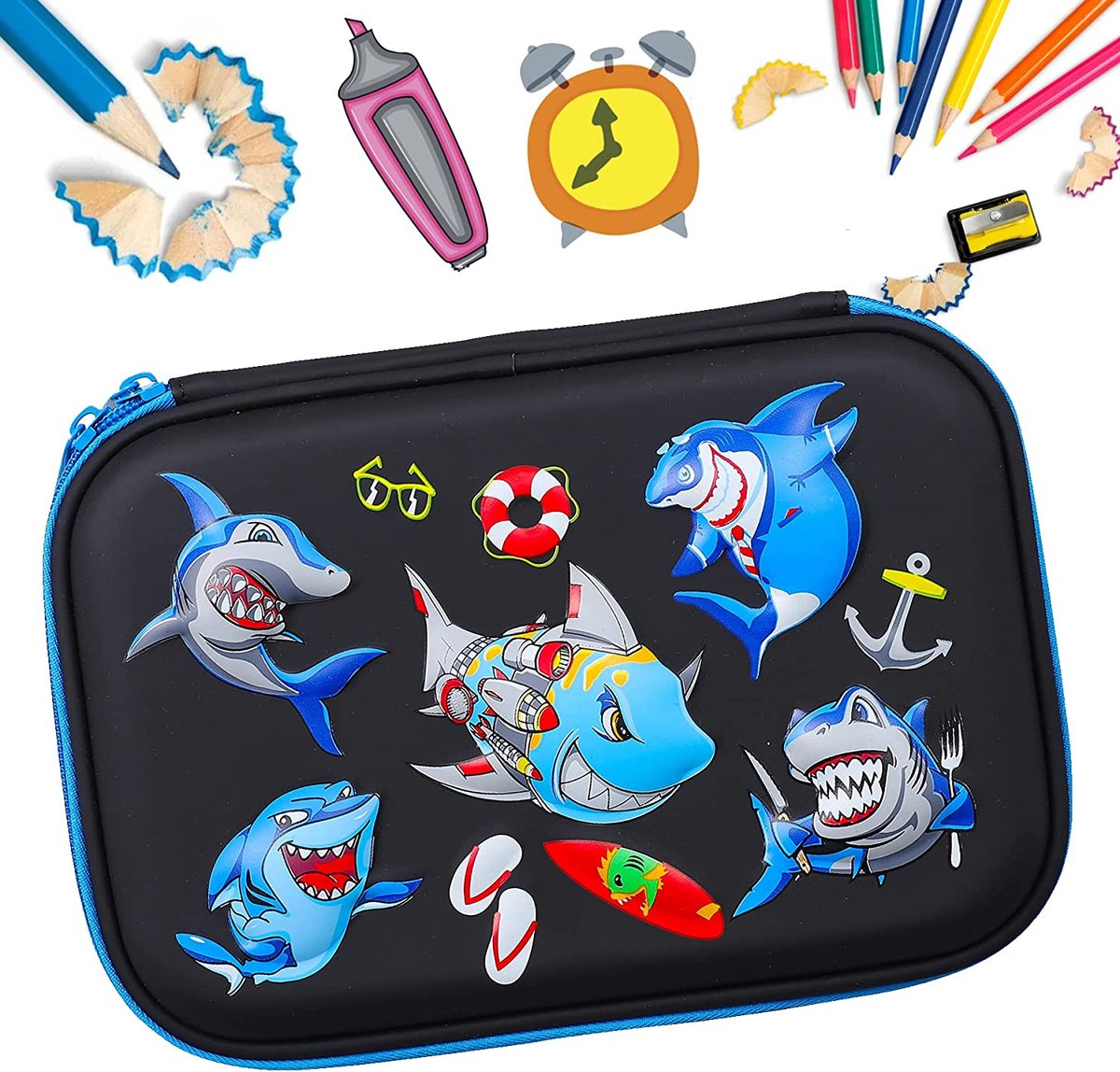 Husalsea Design Simple Trousse Scolaire, Polyvalent Trousse Garçons Et Filles, Trousse Ecole Facile à Transporter, Trousse Scolaire Fille Ado, Étudiant Trousses Peut être Utilisé Comme Cadeau (Crema