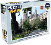 Puzzel Wenen - Oostenrijk - Architectuur - Legpuzzel - Puzzel 1000 stukjes volwassenen