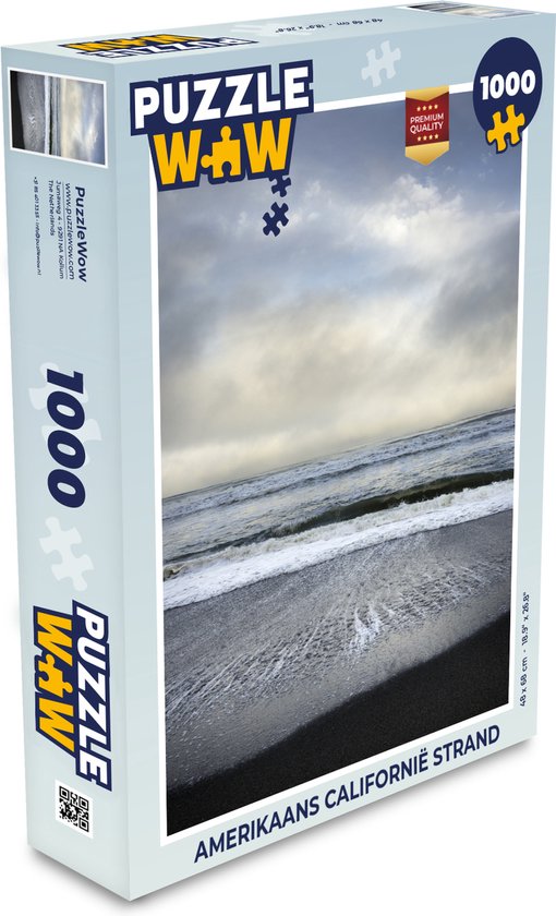 Puzzel Amerikaans Californië Strand - Legpuzzel - Puzzel 1000 stukjes volwassenen