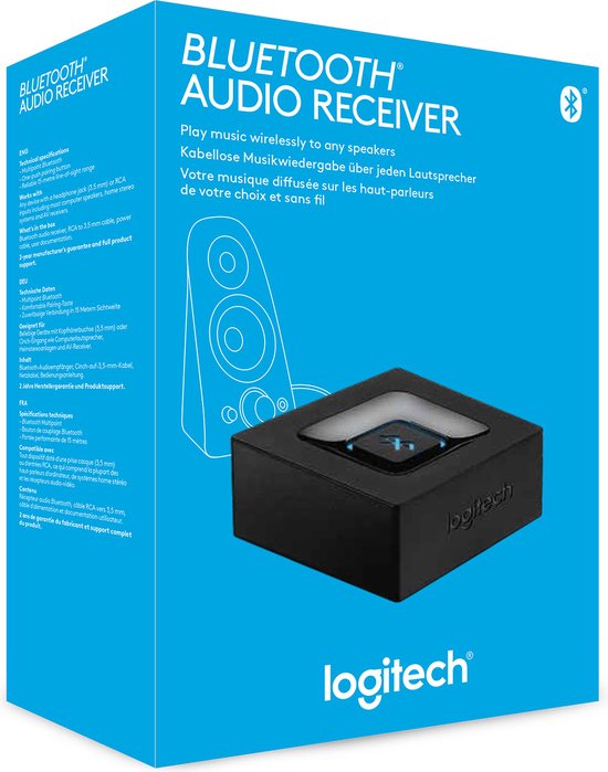 5. Logitech Bluetooth Audio Adapter zwart