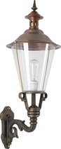 Wandlamp klassiek Enkhuizen Brons E27 bronzen lamp Koper deksel