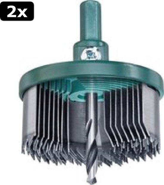 GARHWAL Holle boorkroonset 82 mm, met SDS-Plus adapter en centreerboor, hamerslagvaste gereedschapsset voor metselwerk, beton en graniet, perfect voor do-it-yourselfers en professionals