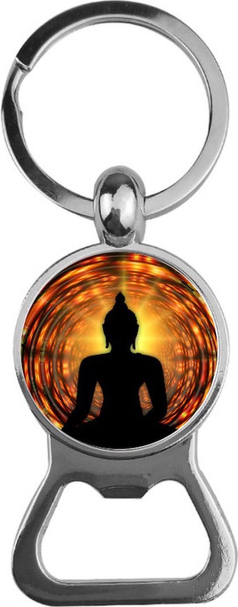 Bieropener Glas - Buddha