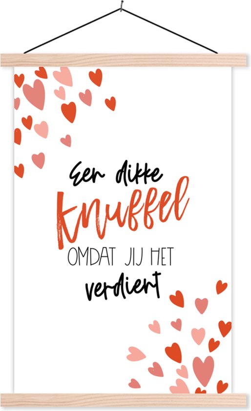 Porte-affiche avec affiche - Affiche scolaire - Guérissez bientôt - Sorts - Câlins - Nounours cm - Lattes vierges