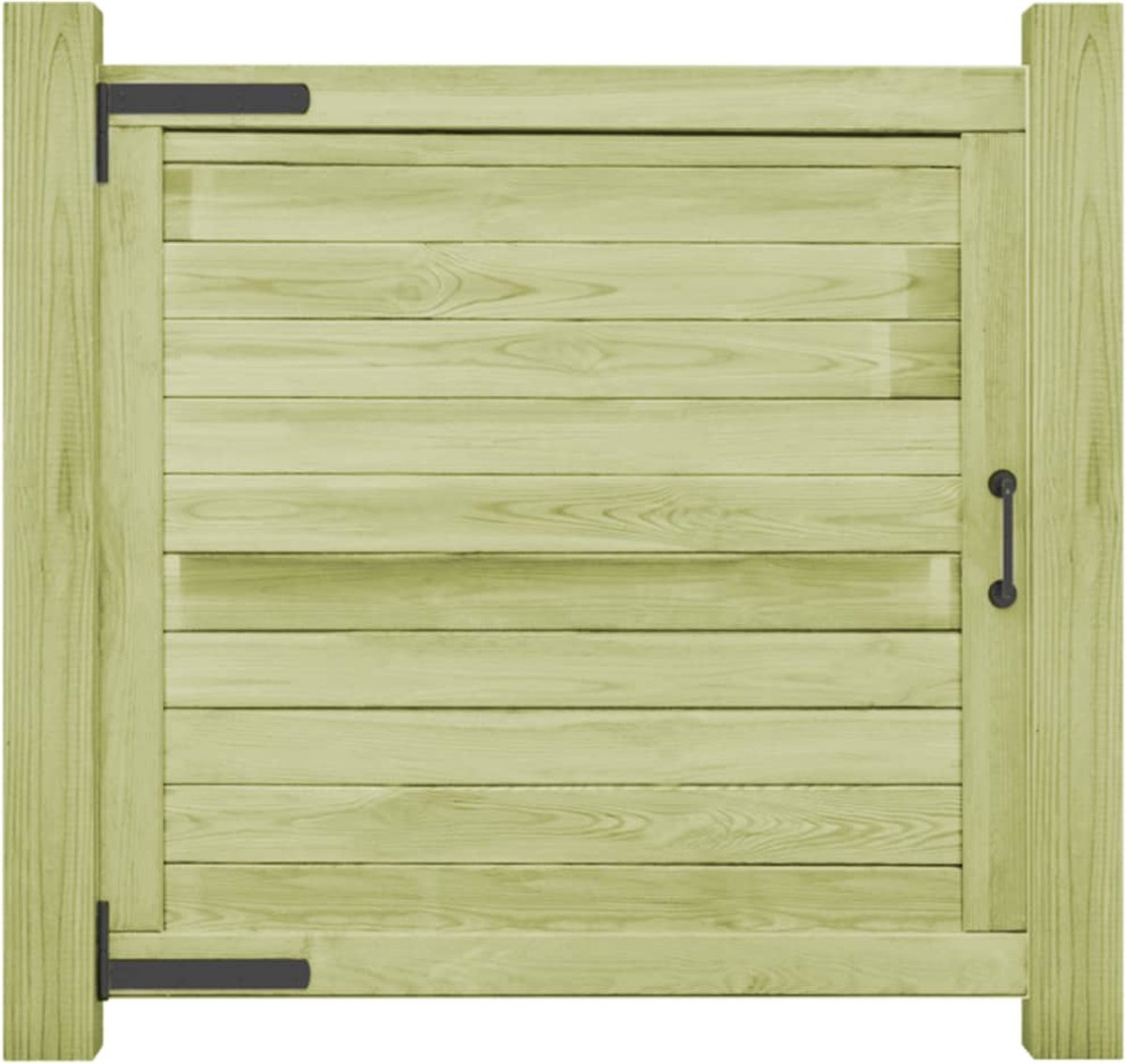 Poort 100x100 cm geïmpregneerd grenenhout groen kopen