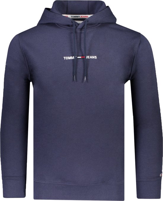 Tommy Hilfiger Hoodies Blauw Normaal - Maat L - Mannen - Herfst/Winter Collectie - Katoen