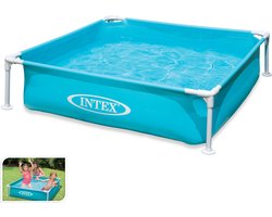 Intex Mini Frame Pool - Opzetzwembad - 122 x 122 x 30 cm