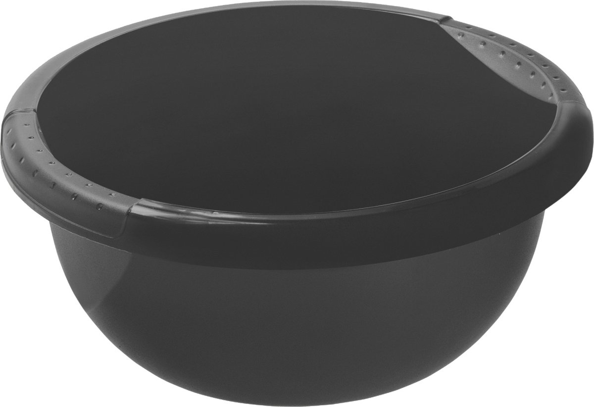 Rotho Daily Afwasteil Rond 34x13.5 cm 6L Antraciet