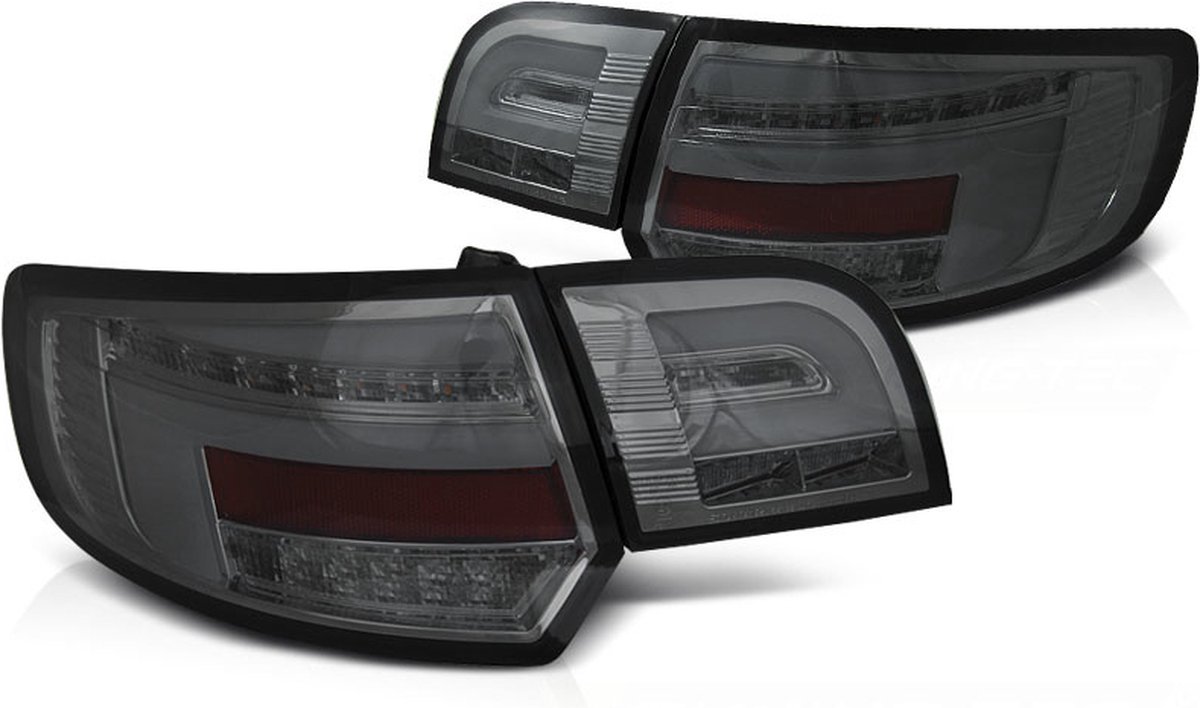 Feux Arrière Audi A3 8P Sportback 04-08 à Leds Rouge/Fumé