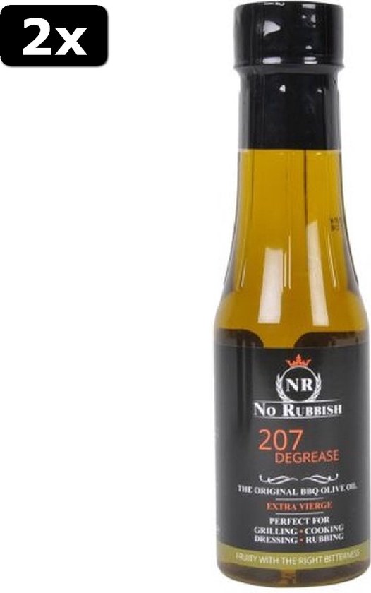 2x No Rubbish ‚Äì 207 Degrease BBQ Olijfolie Hoog Rookpunt 207