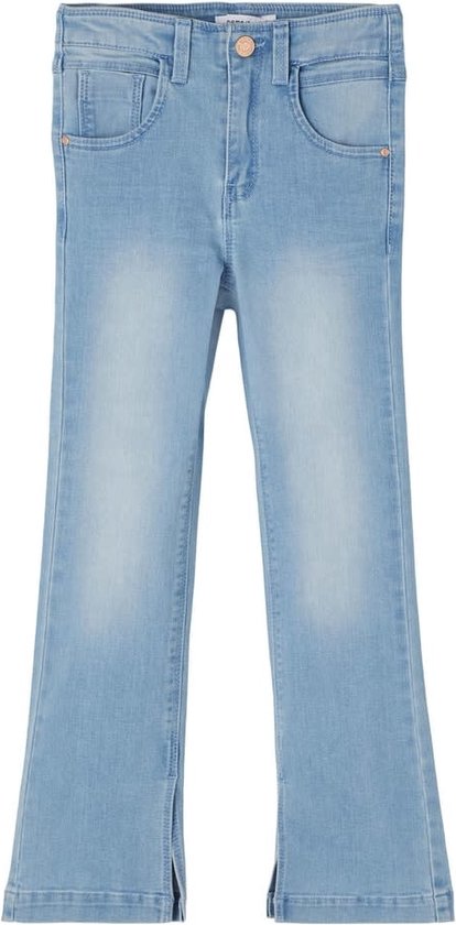 Name it Meisjes Jeans Polly Dnmtasis Bootcut - Skinny - Licht Blauw - 140 |  bol.com