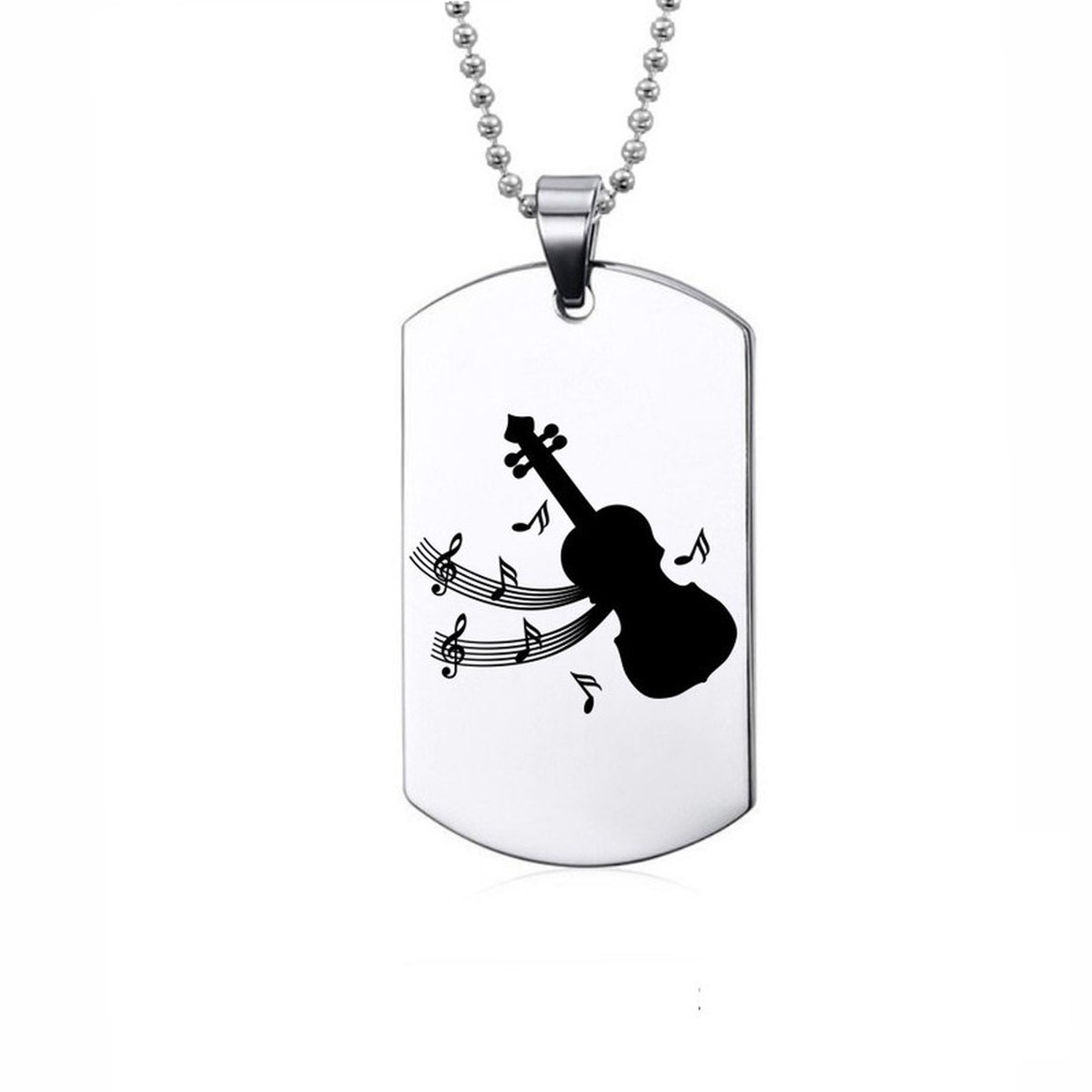 Ketting RVS - Viool