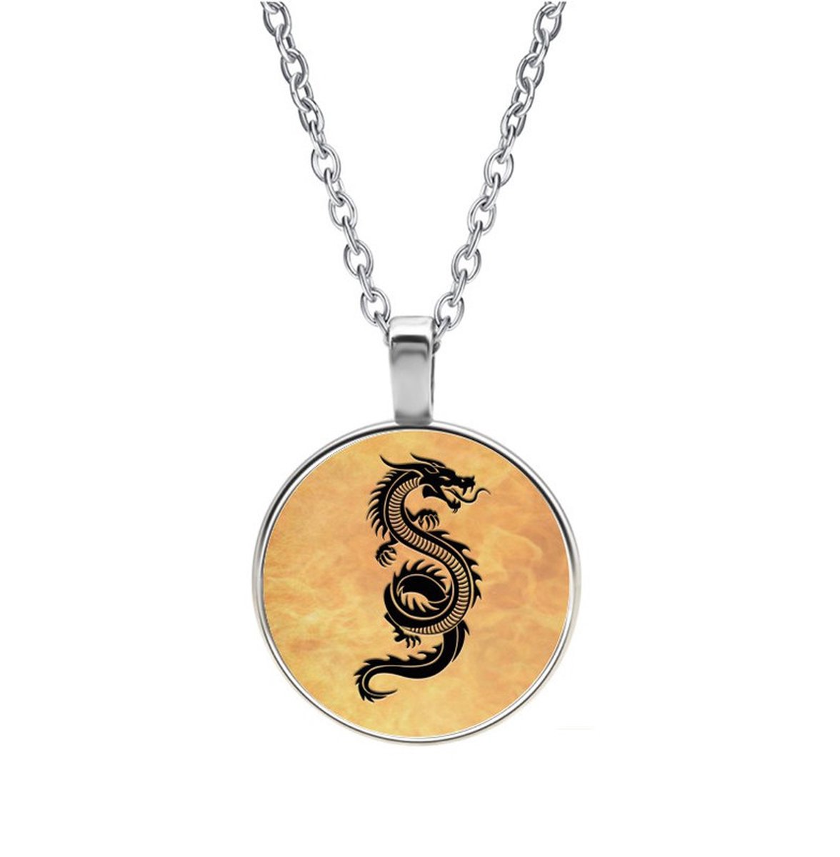 Ketting Glas - Draak