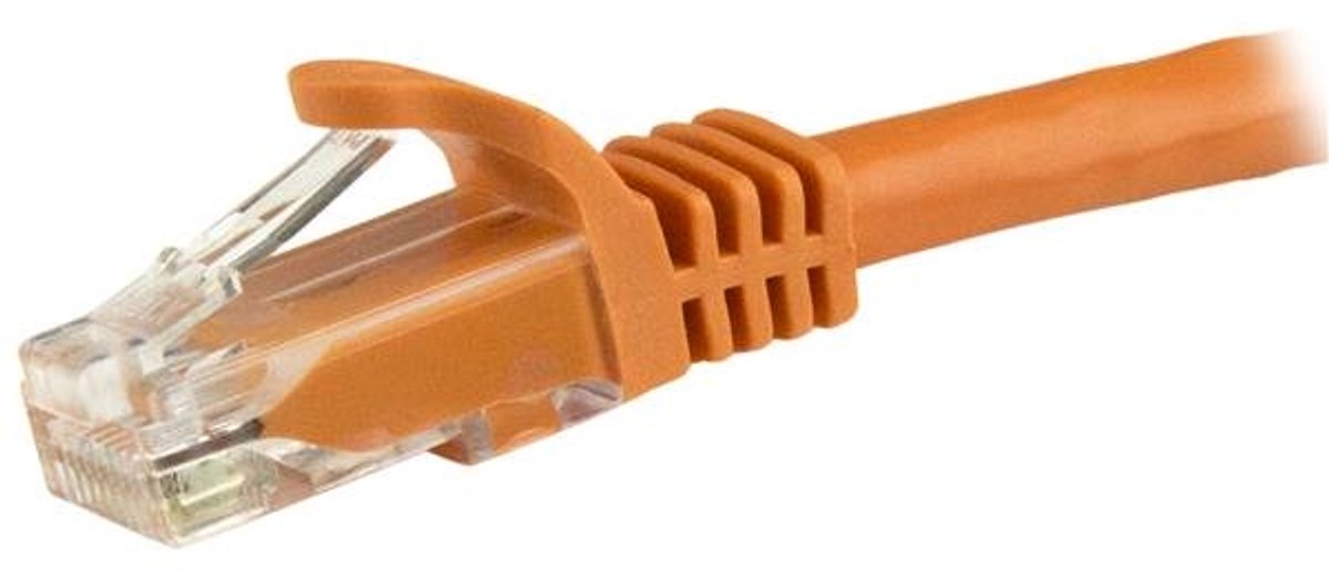 Startech N6PATC1MOR - Cat 6 UTP-kabel - RJ45 - 1 m - Oranje