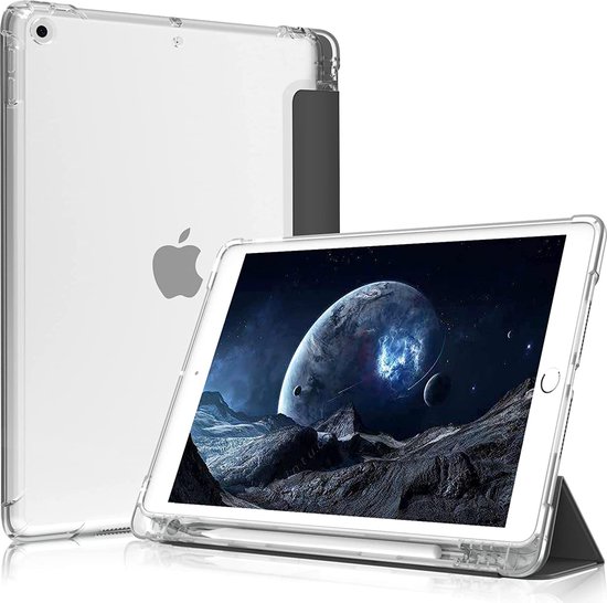 iPad 2017/2018 Hoesje - Tri-Fold Case - Zwart - Geschikt voor de Apple iPad  5 en iPad... | bol.com