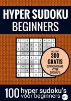 HYPER SUDOKU - nr. 15 - Sudoku Makkelijk - Puzzelboek met 100 Makkelijke Puzzels voor Volwassenen en Ouderen