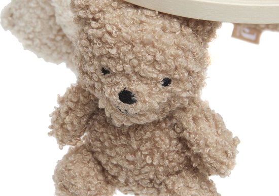 Jollein Baby Mobiel - Teddy Bear - Naturel/Biscuit - Voor Box/Babybedje van Jollein — afbeelding 3