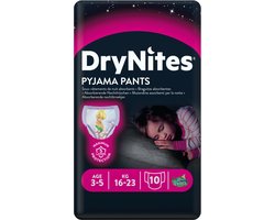 DryNites® 4-7 meisje 10 stuks