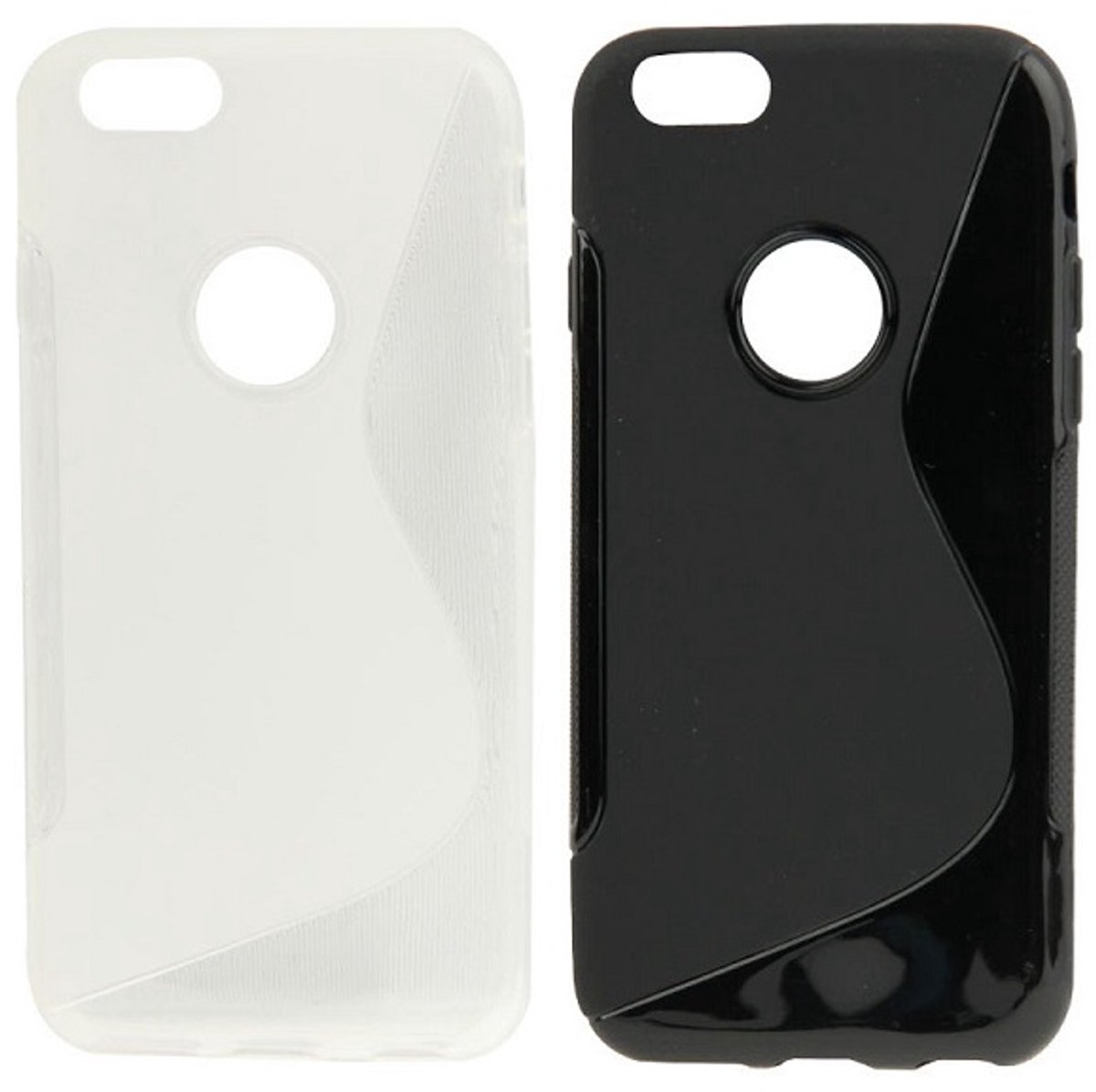Set backcovers met screen protector voor Apple iPhone 6 Plus / 6s Plus.