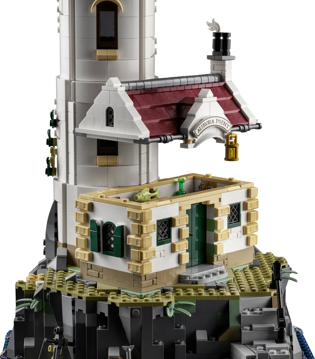 LEGO Ideas Gemotoriseerde vuurtoren met Lichtjes, Modelbouwset voor Volwassenen - 21335 — afbeelding 7