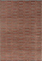 Vloerkleed Brinker Carpets Chiara 949 Grey Red - maat 200 x 290 cm