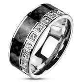 Ring pour homme - Bagues pour homme - Ring pour homme - Ring pour homme - Couleur argent - Ace