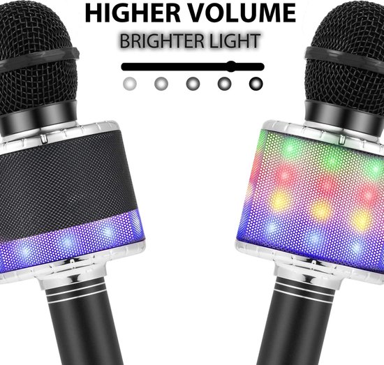 Draadloze Karaokemicrofoon Met Licht Aanbieding bij Action