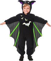AMSCAN - Vliegende vleermuis vermomming voor kinderen - 98 (2-3 jaar)