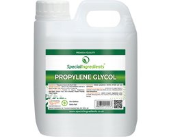 Monopropyleen Glycol - 1 l - Propyleenglycol - Propyleen/propylene Glycol - 99.9% Puur - USP / EP Pharma Food Grade - MPG - Moderne Gastronomie - Moleculair Koken - Hersluitbare Pot - Recycled Plastic