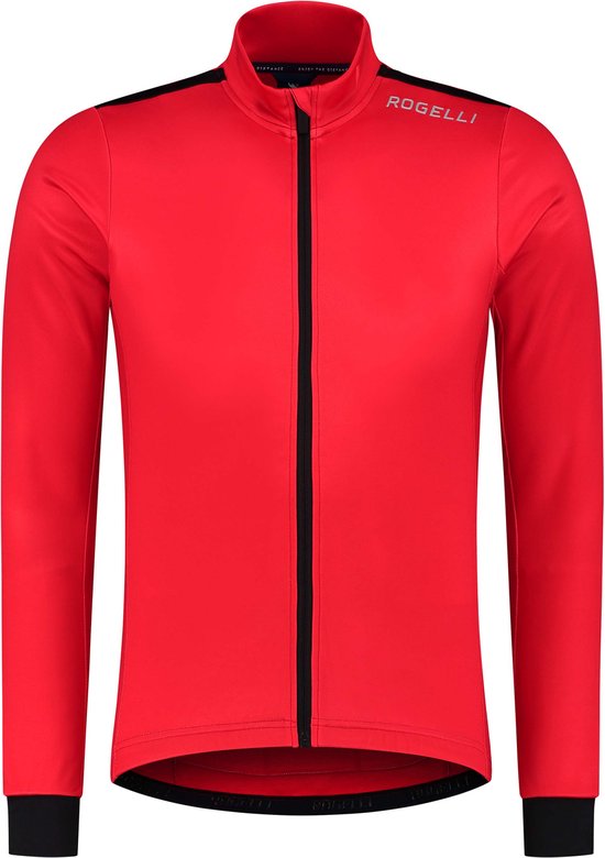 Rogelli Core Fietsshirt - Lange Mouwen - Heren - Rood - Maat S