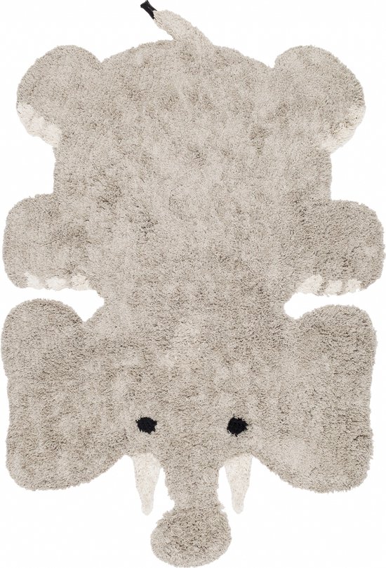 KidsDepot Vloerkleed Eric Elephant 90 cm x 140 cm
