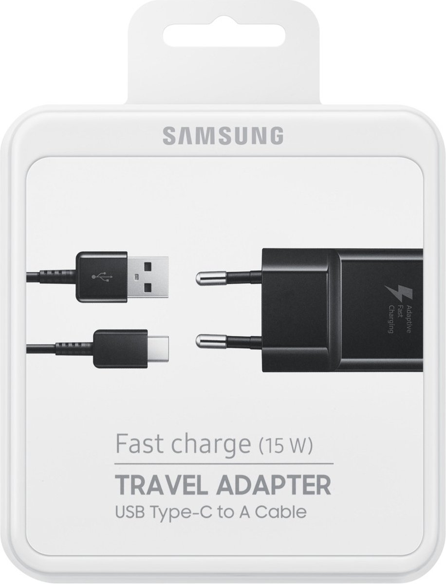 Chargeur USB 15W Charge Rapide Original Samsung - Noir