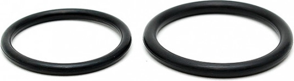 Goedkoopste Bondage Play rubberen cockring set - 40 45 mm