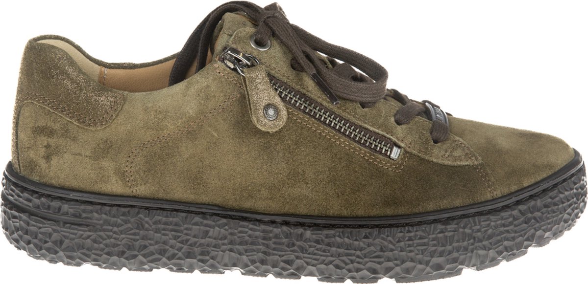 Hartjes 162.1401/34 - Volwassenen Dames veterschoenen - Kleur: Groen - Maat: 40