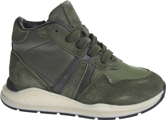 Pinocchio P1278 Hoge sneakers - Jongens - Groen - Maat 29