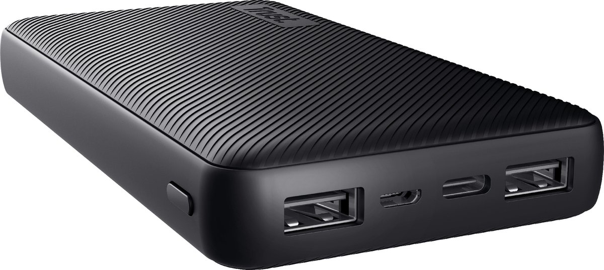 Trust Primo Eco Compacte USB-A/USB-C Powerbank 15.000 mAh Zwart