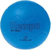 KEMPA Soft Beach Handbal Bal - Fluo Blue - Maat 3
