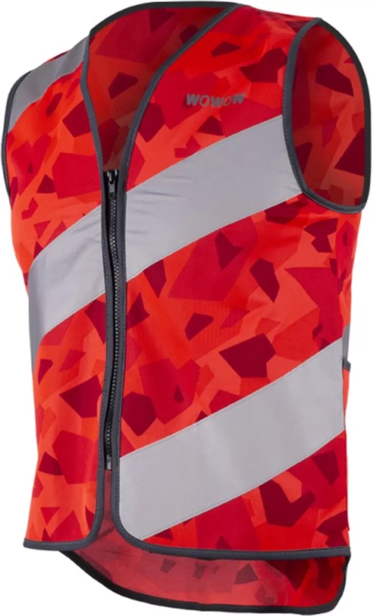 Wowow Veiligheidshesje - Fietsjas Rysy Rood Maat L