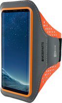 Hardloop Sportarmband geschikt voor Samsung Galaxy S8 - Oranje - Mobiparts