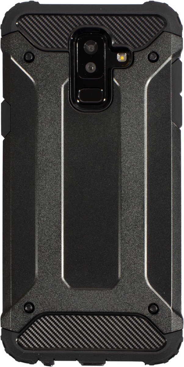 Mobiparts Rugged Shield Case Samsung Galaxy A6 Plus (2018) Black