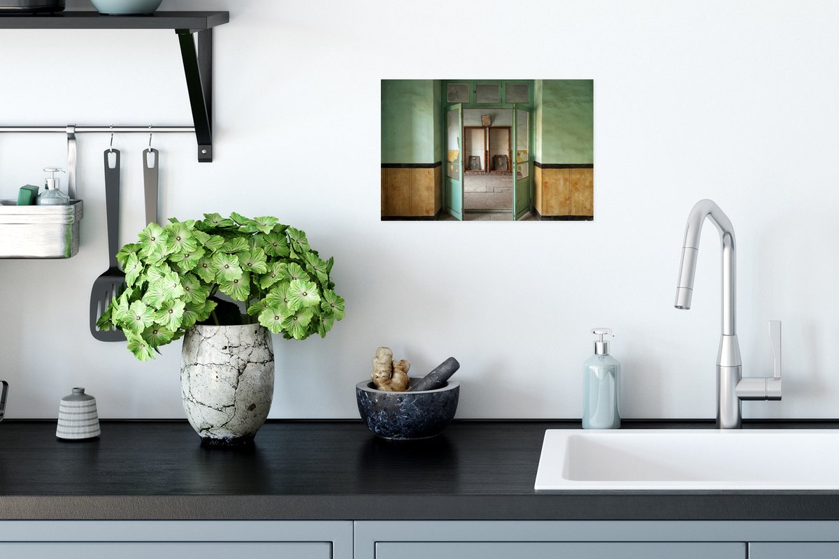 Deur - Groen - Architectuur - Glas