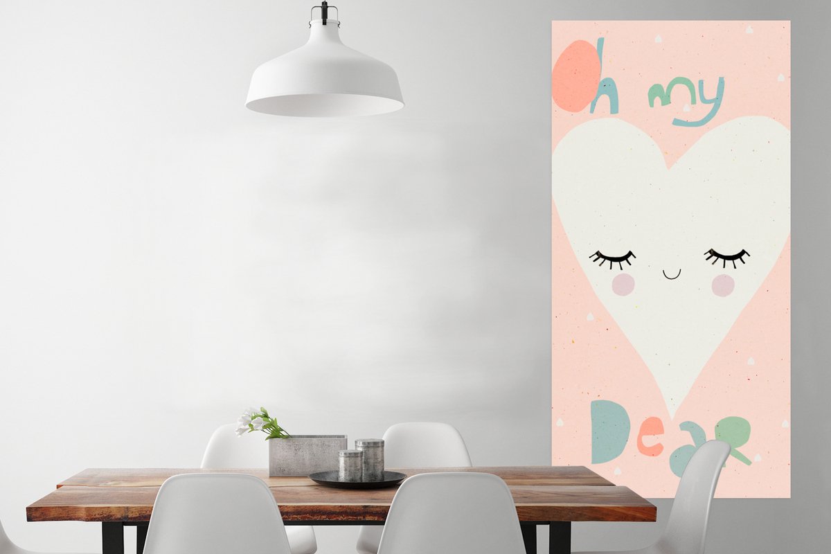 Pastel - Hart - Quote - Oh my dear