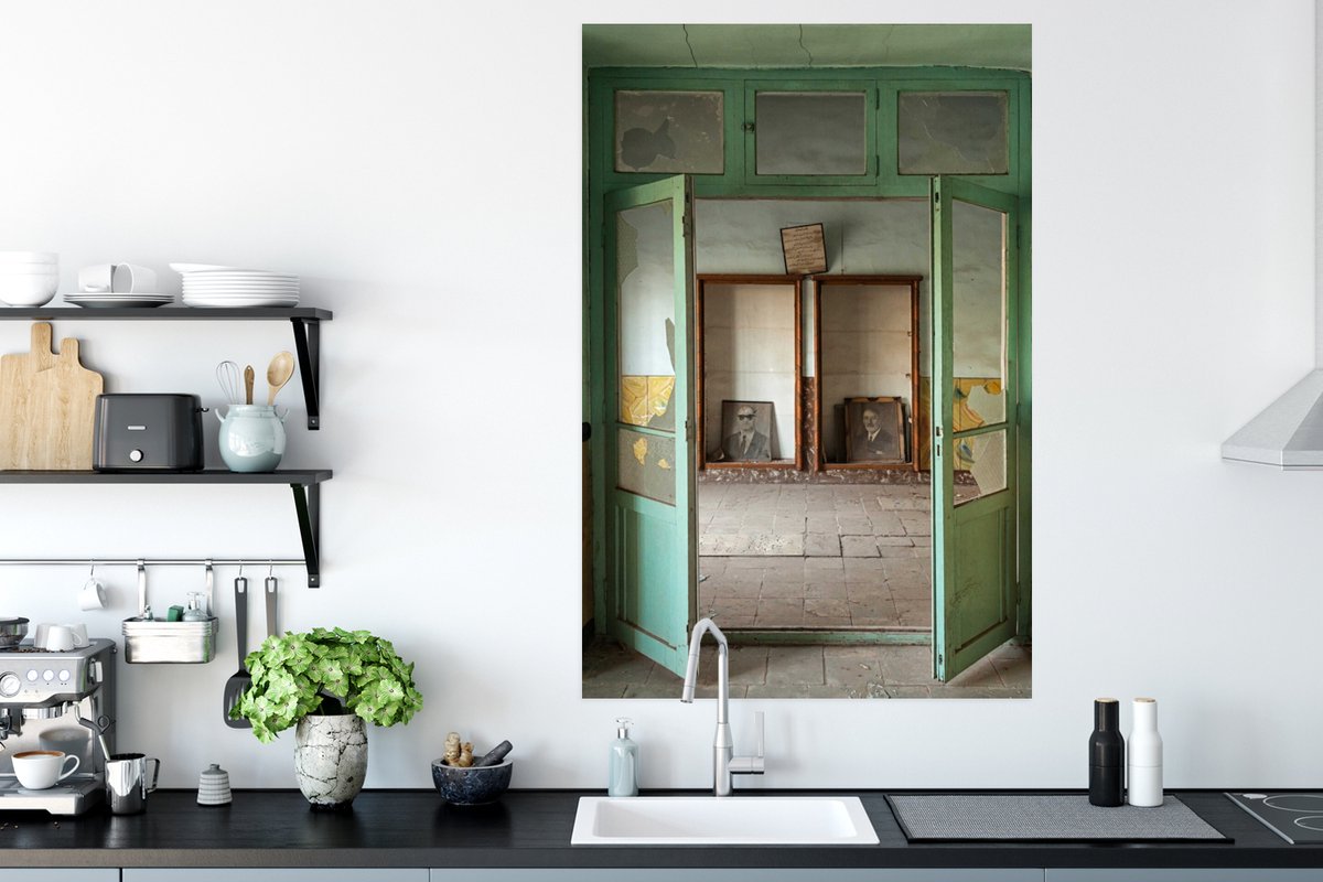 Deur - Groen - Architectuur - Glas