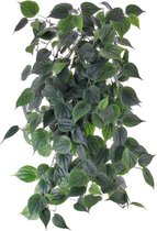 Philodendron hangplant - Scandens - Kunstplant - 80 cm - Ø 45 cm - Losse tak